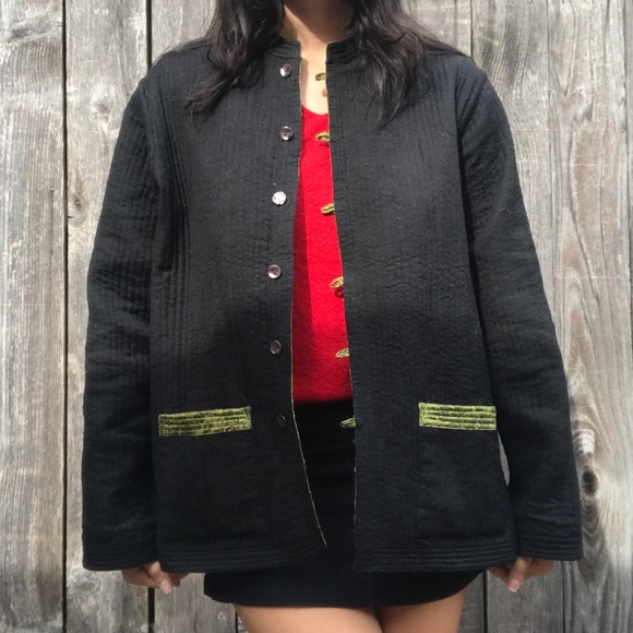 reversible tapestry jacket - Picture 4 of 5